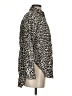 Maeve Animal Print Brown Long Sleeve Blouse Size S - photo 4