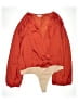 Lovers + Friends Orange Long Sleeve Blouse Size XL - photo 1