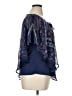 Westport 100% Polyester Blue Short Sleeve Blouse Size 1X - photo 4