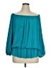 Vince Camuto 100% Polyester Teal 3/4 Sleeve Blouse Size 1X - photo 1