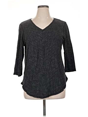 Karen Scott Sport 3/4 Sleeve T-Shirt (view 1)