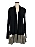 LOGO by Lori Goldstein Solid Color Block Black Blazer Size M - photo 1