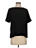 Topshop Black Short Sleeve Top Size 4 - photo 1