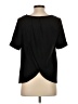 Topshop Black Short Sleeve Top Size 4 - photo 2