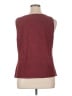 CAbi Burgundy Sleeveless Blouse Size XL - photo 2