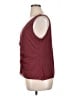CAbi Burgundy Sleeveless Blouse Size XL - photo 5