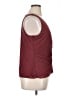 CAbi Burgundy Sleeveless Blouse Size XL - photo 4