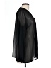 AGB 100% Polyester Black Long Sleeve Blouse Size L - photo 4