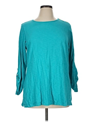Coldwater Creek 3/4 Sleeve T-Shirt (view 1)