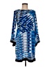 SOHO Apparel Ltd Graphic Blue Cocktail Dress Size M - photo 1