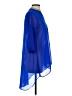 Moa Moa 100% Polyester Blue 3/4 Sleeve Blouse Size S - photo 4