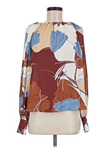 Worthington Long Sleeve Blouse (view 1)