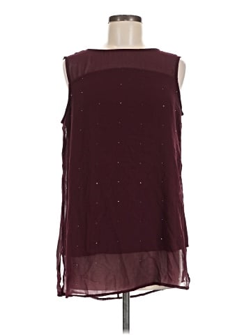 Roz & Ali Sleeveless Blouse (view 1)