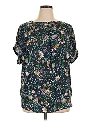 Maurices Short Sleeve Blouse (view 1)