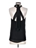 Haute Hippie 100% Polyester Black Sleeveless Blouse Size S - photo 2