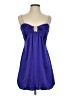 Deb 100% Polyester Purple Cocktail Dress Size XXS (estimated) - photo 1