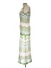 Shein 100% Polyester Chevron-herringbone Green Cocktail Dress Size L - photo 5