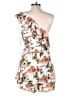 Blue Rain Floral White Romper Size 1X - photo 2