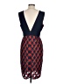 BCBGMAXAZRIA Argyle Blue Cocktail Dress Size 8 - photo 2