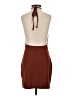 Shein Solid Brown Cocktail Dress Size 4 - photo 2