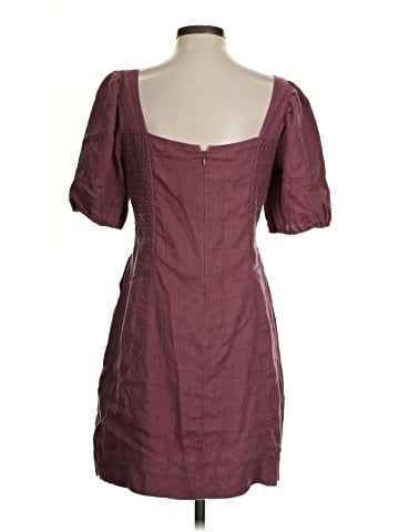 Madewell Maisie Mini Dress in 100% Linen (view 2)