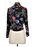 Oddi 100% Rayon Black 3/4 Sleeve Blouse Size L - photo 2