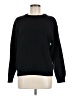 Nordstrom 100% Cotton Solid Black Pullover Sweater Size M - photo 1