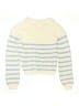 Cat & Jack Stripes Ivory Pullover Sweater Size XL (kids) - photo 2