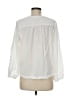 Weatherproof 100% Rayon Ivory White Long Sleeve Blouse Size M - photo 2