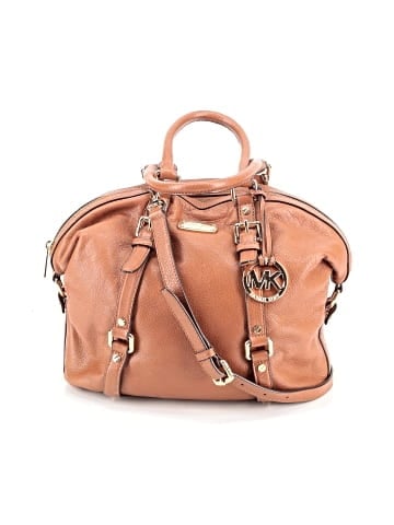 MICHAEL Michael Kors Leather Satchel (view 1)
