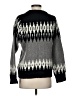 J.Crew Chevron-herringbone Gray Pullover Sweater Size S - photo 2