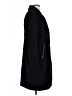DKNY Solid Black Wool Coat Size L - photo 4