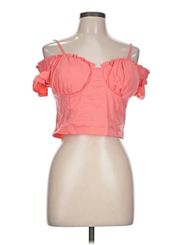 Chocolate Short Sleeve Top (view 1)