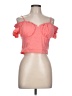 Chocolate Pink Short Sleeve Top Size L - photo 1