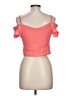 Chocolate Pink Short Sleeve Top Size L - photo 2