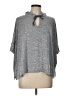 Lou & Grey for LOFT Gray Poncho Size L - photo 1