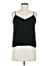 Parker 100% Silk Black Sleeveless Silk Top Size M - photo 1