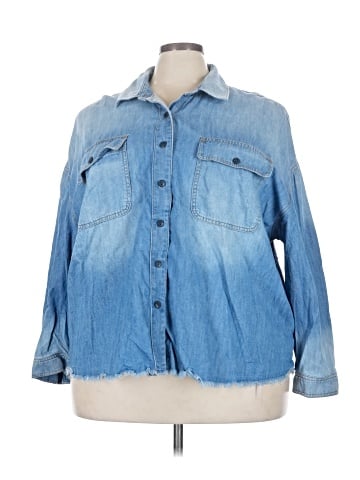 Lane Bryant Denim Jacket (view 1)