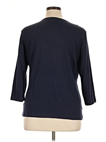 Karen Scott 3/4 Sleeve Blouse (view 2)
