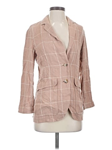 Madewell Breezewoven Larsen Blazer in Windowpane (view 1)