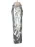 Gap 100% Polyester Metallic Silver Casual Pants Size 29 waist (tall) - photo 1