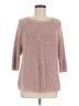 J.Jill Tweed Pink Pullover Sweater Size M - photo 1