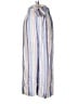 Parker Stripes Blue Casual Pants Size 6 - photo 1