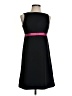 Ann Taylor LOFT 100% Polyester Color Block Black Cocktail Dress Size 2 - photo 1