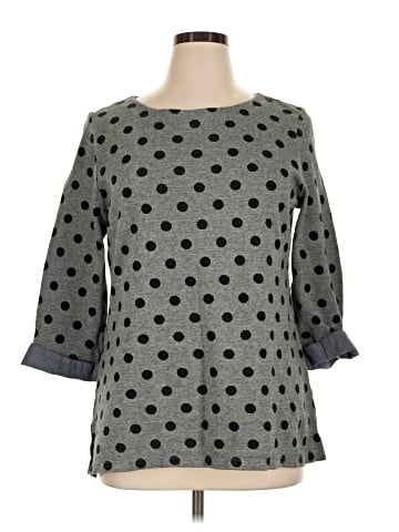 Talbots Outlet 3/4 Sleeve Top (view 1)