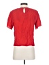 Harold's 100% Silk Red Short Sleeve Top Size S - photo 2