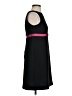Ann Taylor LOFT 100% Polyester Color Block Black Cocktail Dress Size 2 - photo 4