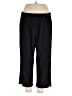 Jones & Co Solid Black Casual Pants Size 3X - photo 1