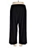 Jones & Co Solid Black Casual Pants Size 3X - photo 2