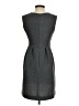 Ann Taylor LOFT 100% Polyester Chevron-herringbone Gray Casual Dress Size 0 Petite - photo 2